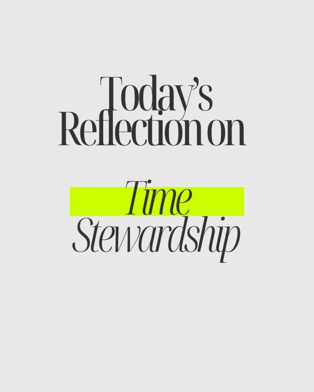 #TimeStewardship #StewardingWell #StewardshipSeries

“The Lord was with him; he was successful in whatever he undertook.” (2 Kings 18:7)

Hello, hello, hello! 😊

Today’s reflection invites us to pause and lean in—not just to scroll or “bookmark for later.” It draws us intentionally into the life of King Hezekiah, a powerful example of intentional time stewardship.

We see Hezekiah prioritize God above all else. He removed idols, trusted God, and led his people with unwavering focus and obedience. His time was marked by intentional actions that aligned with God’s purpose. 
Hezekiah’s story challenges us to align our time with God’s purpose, trust Him with our decisions, and overcome the fear and doubt that so often hold us back. These obstacles can paralyze us, delaying action and causing us to lose precious time.

This reflection offers practical strategies to steward your time wisely, take bold steps forward, and trust that God is with you in every moment.

The Lord says, “I have entrusted you with time, a sacred gift. Do not waste it on fleeting distractions or pursuits that do not honor Me. Like Hezekiah, align your days with My purpose - remove what hinders, and trust Me to guide your steps. Each moment is a seed; sow it wisely for My glory’s and you will reap a harvest of wisdom and peace. I am with you as you steward this gifts walk boldly, for I have ordained your time.”

Where’s one area where you’ll align with God so you can steward your time well? Let’s reflect together in the comments!
#TrustGod #ActBoldly